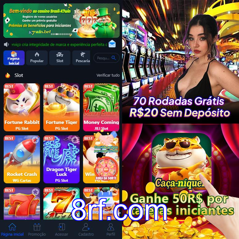 Cadastro no 8rf: Comece com um Bônus de Boas-vindas!