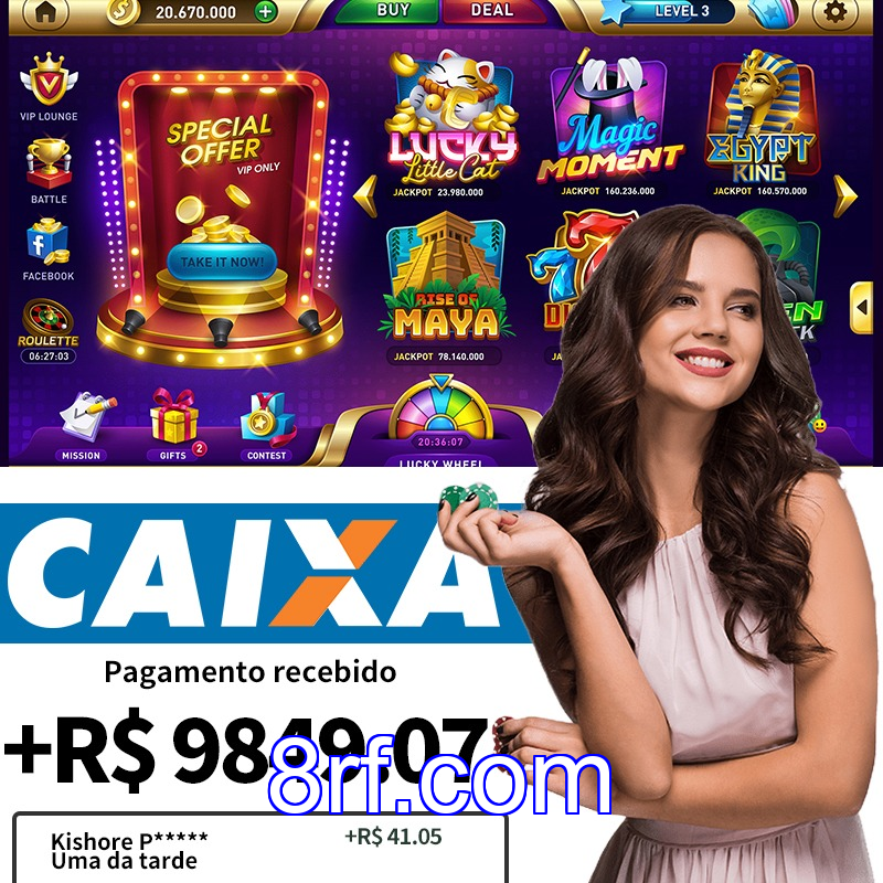 Cadastro no 8rf: Comece com um Bônus de Boas-vindas!